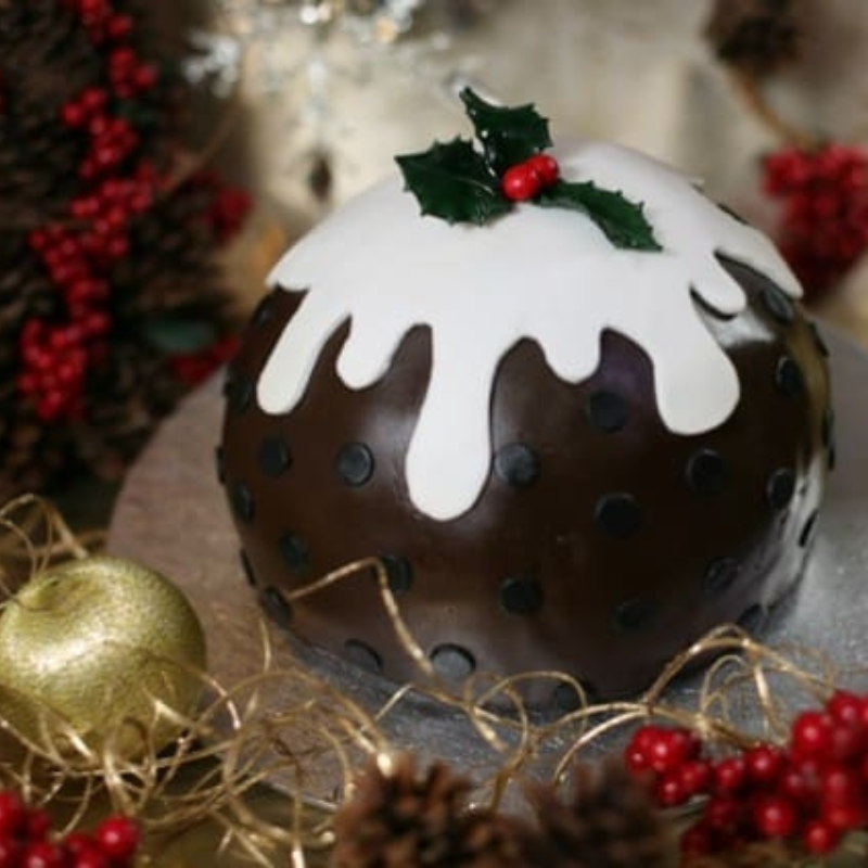 Christmas Pudding Cake
