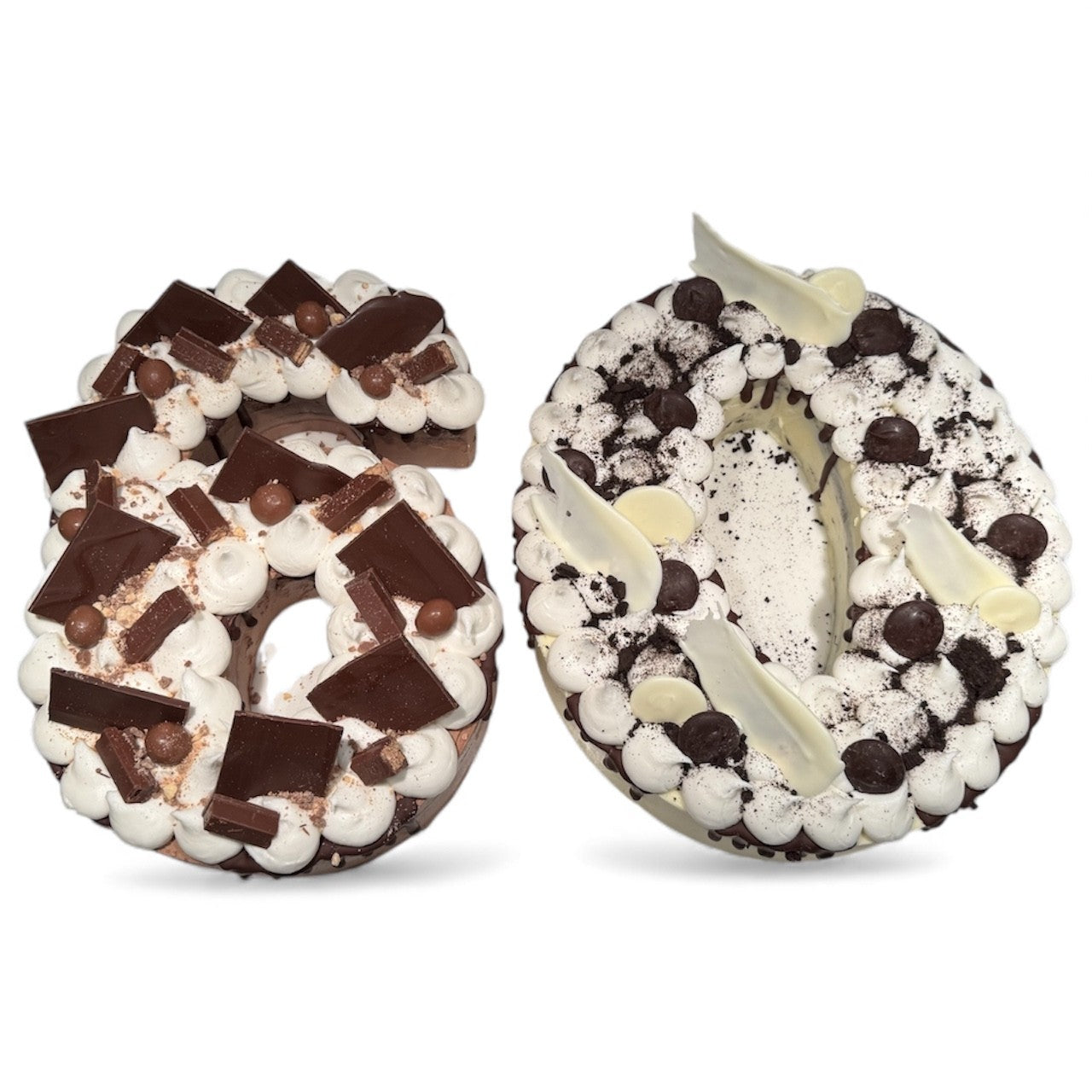 Cookies & Cream Number Cake